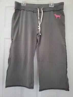 NWOT Womens Victoria Secret PINK Gray Sweatpants